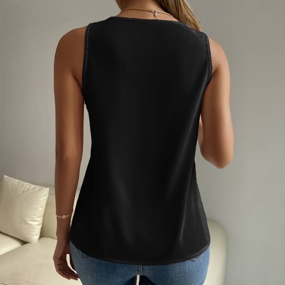 Boho Floral Lace Cami Top - Picture 7 of 9